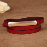 alloy buckle belt