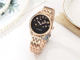 Curren NEW Fashion Quartz Watch Women Luxury Brand Gold Silver Stainless steel Ladies Bracelet relogio feminino