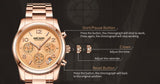 Top Designer Brand Women Luxury Quartz Watches Analog Stainless Steel Fashion Wristwatch Ladies Dress Waterproof Female Mujer