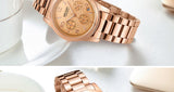 Top Designer Brand Women Luxury Quartz Watches Analog Stainless Steel Fashion Wristwatch Ladies Dress Waterproof Female Mujer