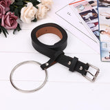 Solid Waist Buckle Women Decoration Belts Casual Circle