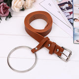 Solid Waist Buckle Women Decoration Belts Casual Circle