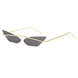 Women Man Fashion Vintage Irregular Shape Sunglasses Eyewear Retro Unisex